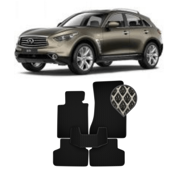 EVA коврики в салон Infiniti QX70 2014 - 2017