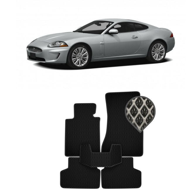 EVA килимки в салон Jaguar XK/XKR 2006 - 2014