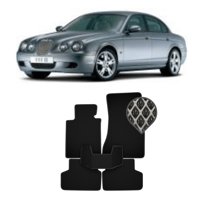 EVA коврики в салон Jaguar S - Type 1999 - 2008