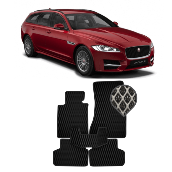 EVA коврики в салон Jaguar XF 2007 - 2015 (универсал) EVA коврики в салон Jaguar XF 2007 - 2015 (универсал)