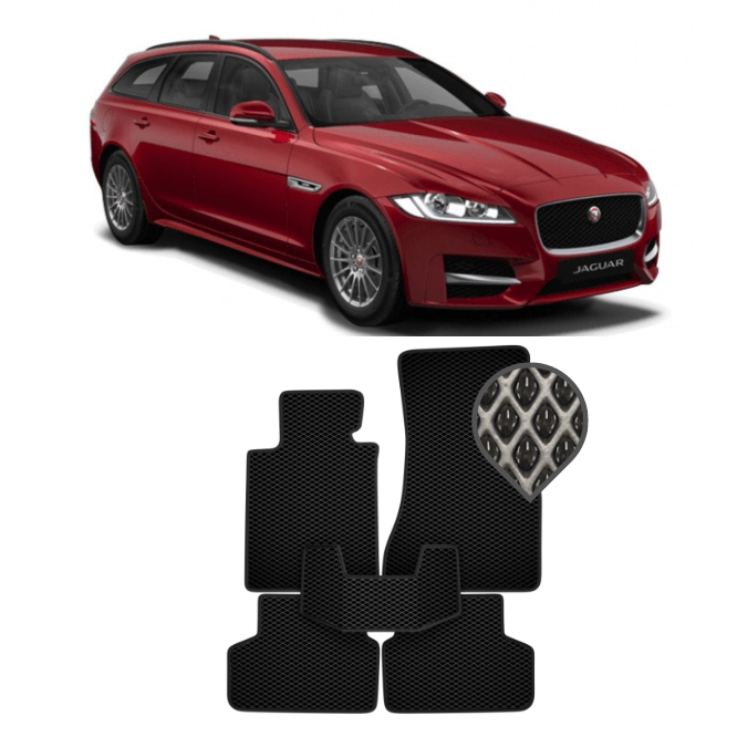 EVA коврики в салон Jaguar XF 2007 - 2015 (универсал)