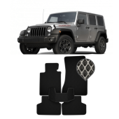 EVA коврики в салон Jeep Wrangler III (JK) 5 дверей 2008 - 2017