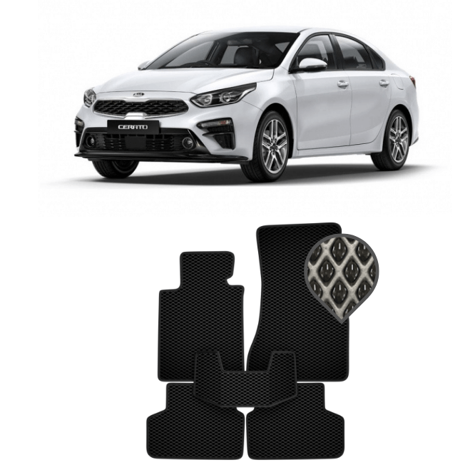 EVA килимки в салон Kia Cerato IV 2018 - т.ч.