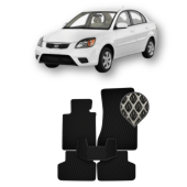 EVA килимки в салон Kia Rio II 2005 - 2011 (хетчбек) EVA килимки в салон Kia Rio II 2005 - 2011 (хетчбек)