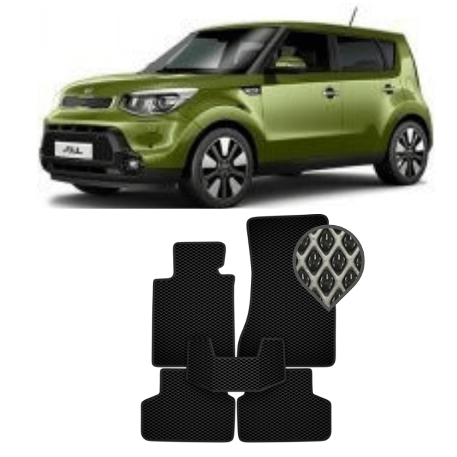 EVA килимки в салон Kia Soul II 2013 - 2019