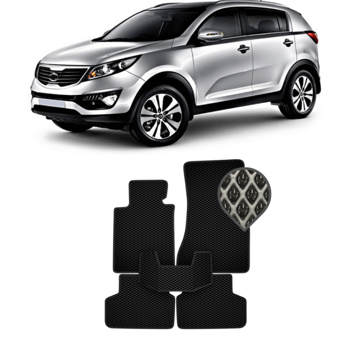 EVA коврики в салон Kia Sportage III 2010 - 2015