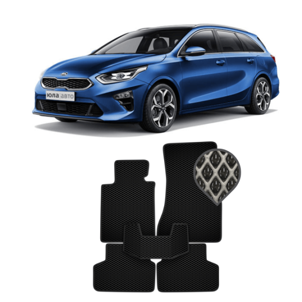 EVA коврики в салон Kia Ceed III 2018 - н.в. (универсал)