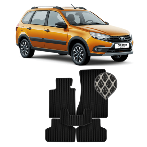 EVA коврики в салон Lada Granta Cross 2011 - н.в. (универсал)