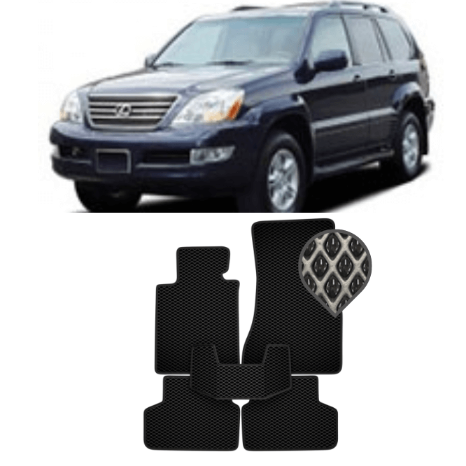 EVA коврики в салон Lexus GX470 2002 - 2009 (5 мест)