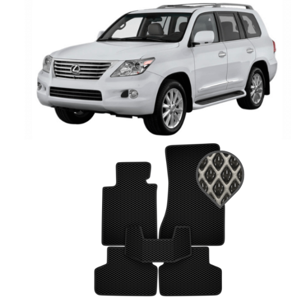 EVA килимки в салон Lexus LX III 2007 - 2012