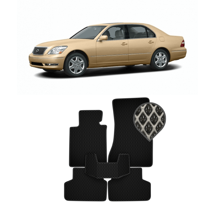 EVA коврики в салон Lexus LS IV 2006 - 2012 long