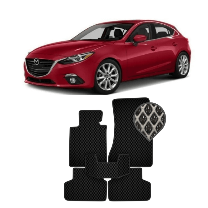 EVA коврики в салон Mazda 3 2013 - 2019 (хэтчбек)