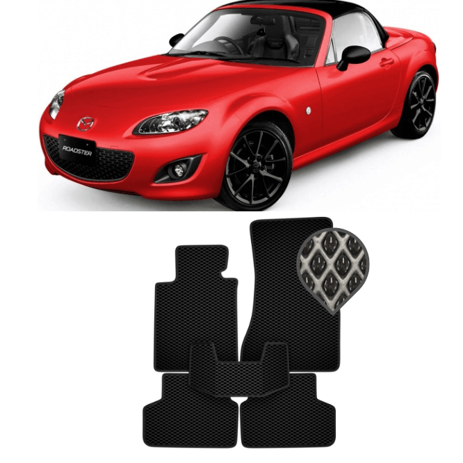 EVA коврики в салон Mazda MX - 5 III (NC) 2005 - 2015