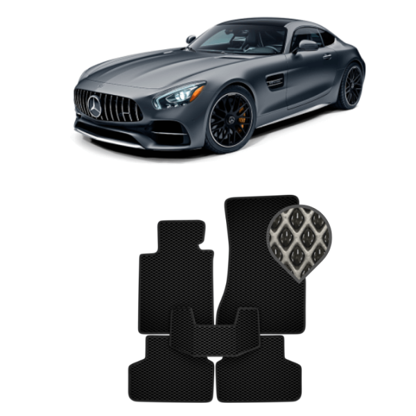 EVA килимки в салон Mercedes AMG GT 2014 - 2017