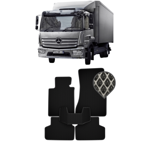 EVA килимки в салон Mercedes Atego