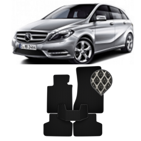 EVA килимки в салон Mercedes B - клас W246 2011 - 2018