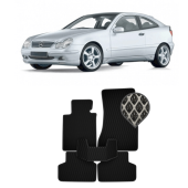 EVA килимки в салон Mercedes C - клас W203 2000 - 2007 Coupe EVA килимки в салон Mercedes C - клас W203 2000 - 2007 Coupe
