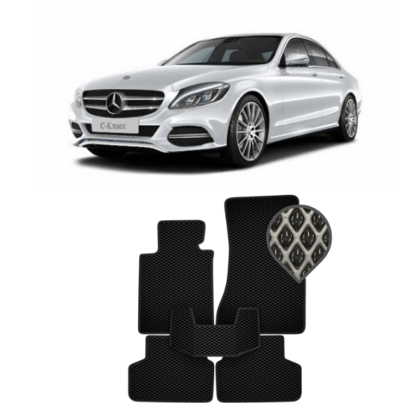 EVA килимки в салон Mercedes C - клас W205 2013 - 2021