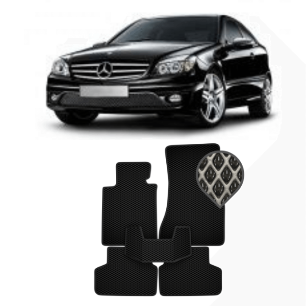 EVA килимки в салон Mercedes CLC - клас (2008–2011) Купе