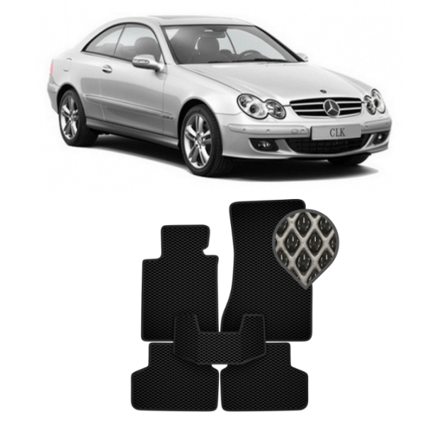 EVA килимки в салон Mercedes CLK - клас W209 2002 - 2010