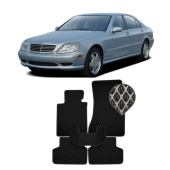 EVA килимки в салон Mercedes S - клас W220 1998 - 2005 4WD EVA килимки в салон Mercedes S - клас W220 1998 - 2005 4WD