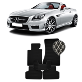 EVA килимки в салон Mercedes SLK - клас III (R172) 2010 - 2016 EVA килимки в салон Mercedes SLK - клас III (R172) 2010 - 2016