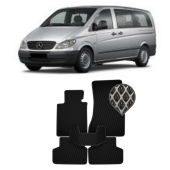 EVA килимки в салон Mercedes Vito/Viano W639 2003 - т.ч. (передні) EVA килимки в салон Mercedes Vito/Viano W639 2003 - т.ч. (передні)