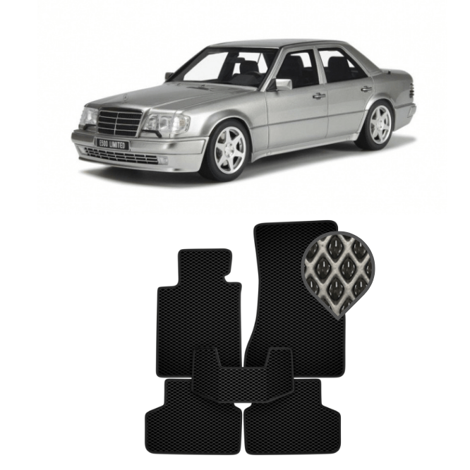 EVA коврики в салон Mercedes Е - клас W124 1992 - 1996