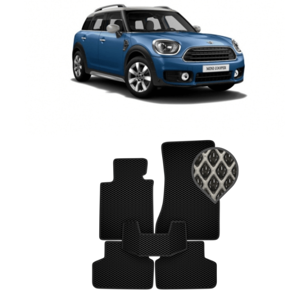 EVA коврики в салон Mini Cooper Countryman F60 2016 - н.в.