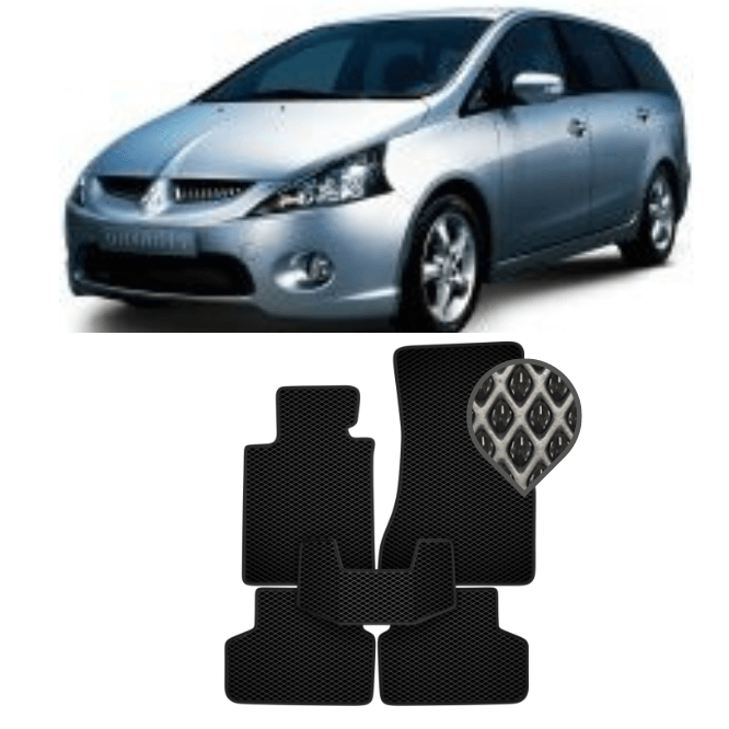 EVA килимки в салон Mitsubishi Grandis 2003 - 2011 - 7 місць