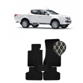 EVA килимки в салон Mitsubishi L200 V 2015 - т.ч. без повітроводу EVA килимки в салон Mitsubishi L200 V 2015 - т.ч. без повітроводу