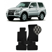 EVA килимки в салон Mitsubishi Pajero (Montero) IV 2015 - т.ч. (3 двері)