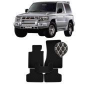 EVA килимки в салон Mitsubishi Pajero II 1990 - 2004 3 двері EVA килимки в салон Mitsubishi Pajero II 1990 - 2004 3 двері
