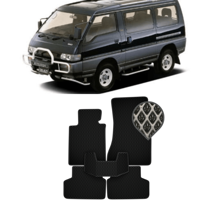 EVA килимки в салон Mitsubishi Delica 1993 - 2006 (кузов PE8W)