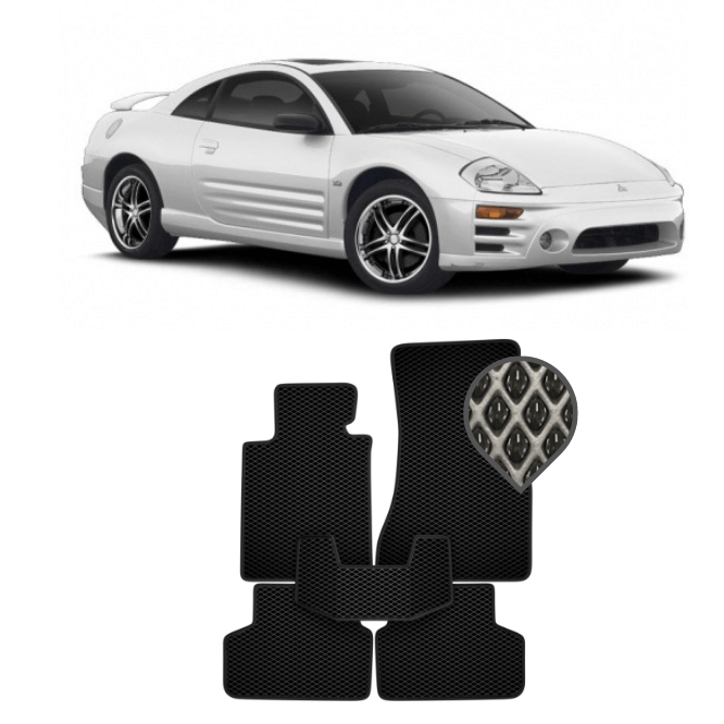 EVA килимки в салон Mitsubishi Eclipse III 1999 - 2006