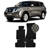EVA килимки в салон Nissan Patrol (Y62) 7 місць 2010 - т.ч.