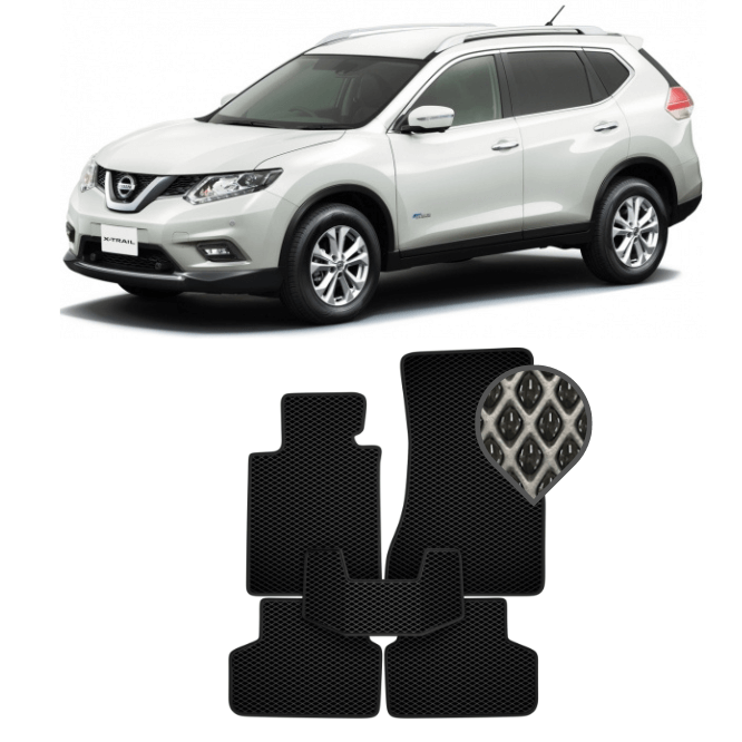 EVA коврики в салон Nissan X - Trail (T32) 2013 - н.в.