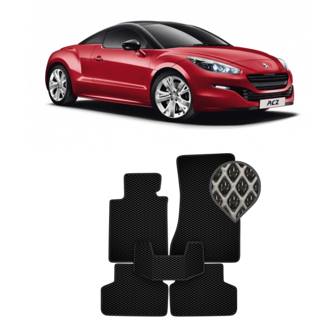 EVA коврики в салон Peugeot RCZ 2012 - 2015