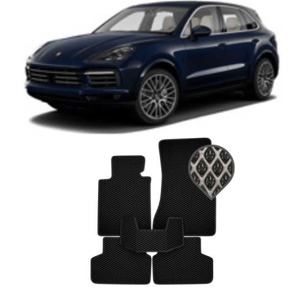 EVA килимки в салон Porsche Cayenne III 2018 - т.ч.