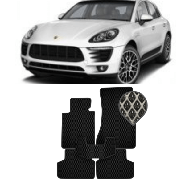 EVA килимки в салон Porsche Macan 2013 - т.ч.