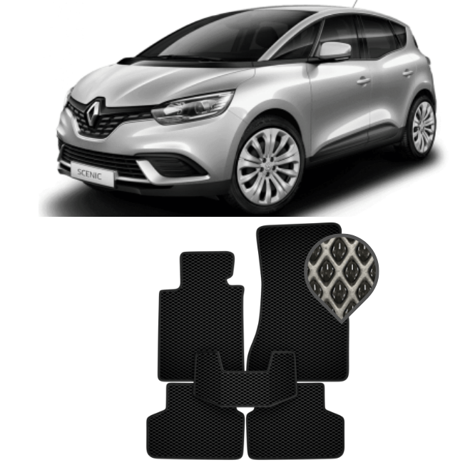 EVA коврики в салон Renault Grand Scenic IV 2016 - н.в.