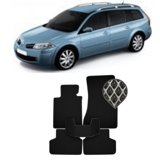 EVA коврики в салон Renault Megane II (универсал) 2003 - 2008