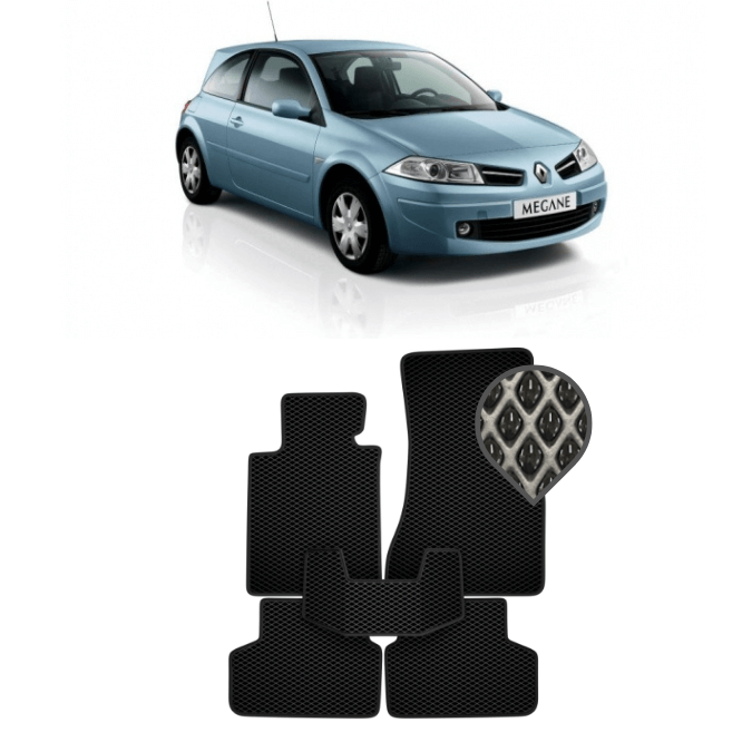 EVA коврики в салон Renault Megane II (хэтчбек) 2003 - 2008