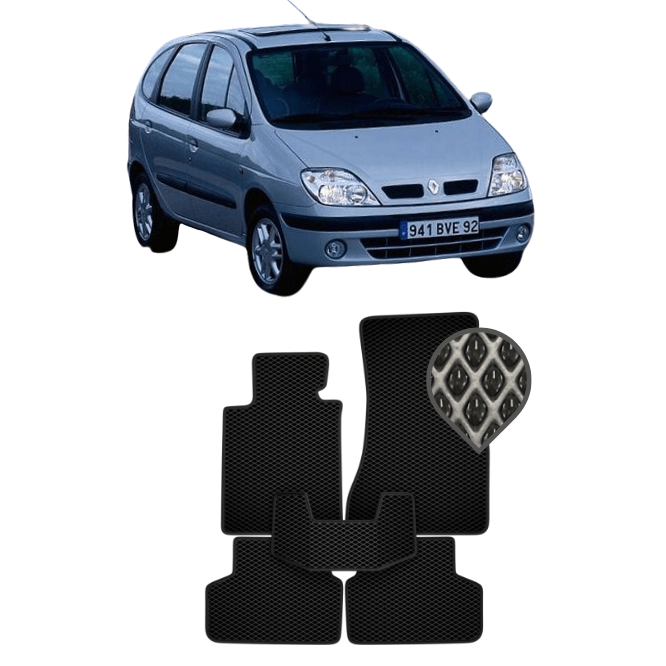 EVA коврики в салон Renault Scenic I 1996 - 2003