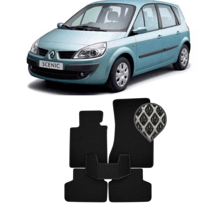 EVA коврики в салон Renault Scenic II 2003 - 2010