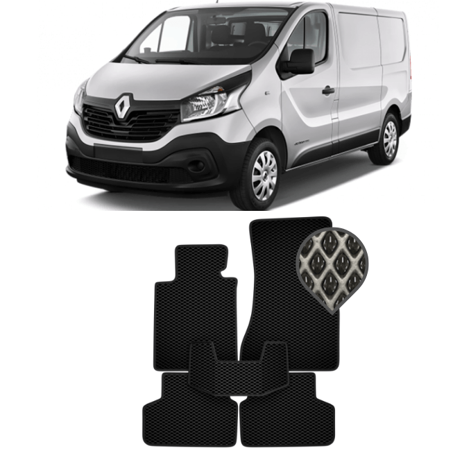 EVA коврики в салон Renault Trafic III 2015 - н.в.