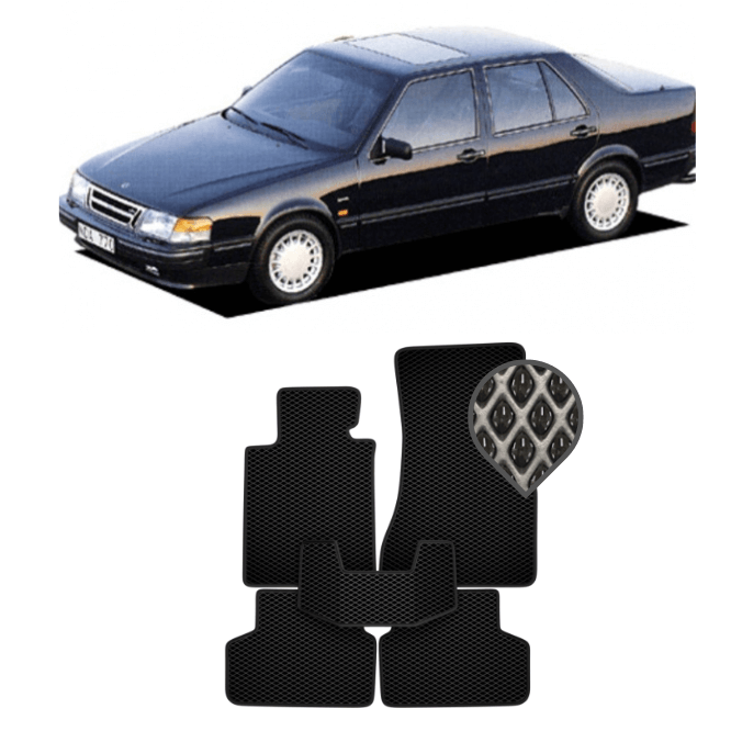 EVA коврики в салон Saab 9000 1989 - 1998