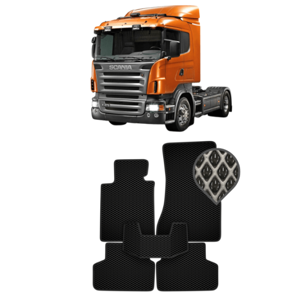 EVA коврики в салон Scania 5P (механика)