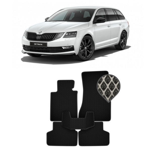 EVA килимки в салон Skoda Octavia (A7) 2013 - 2020 Універсал