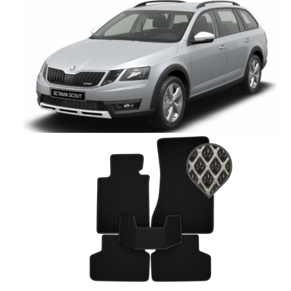 EVA килимки в салон Skoda Octavia Scout III (A7) 2018 - 2020